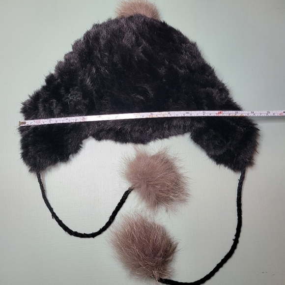 Vintage Fur Hat and Ear Warmer - Picture 3 of 4